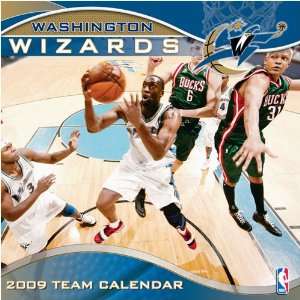  Washington Wizards NBA 12 x 12 Team Wall Calendar: Sports 