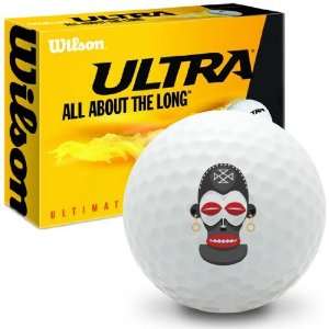   Mask 2   Wilson Ultra Ultimate Distance Golf Balls: Sports & Outdoors