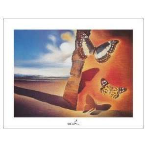  Poster Print   Paysage aux Papillons   Artist: Salvador Dali  Poster 