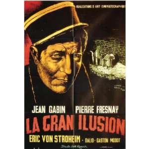  Grande Illusion (1937) 27 x 40 Movie Poster Spanish Style 