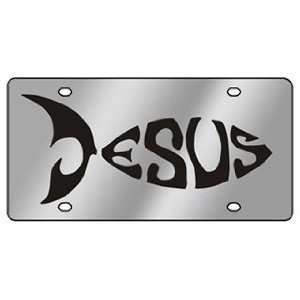  Jesus Fish License Plate Automotive