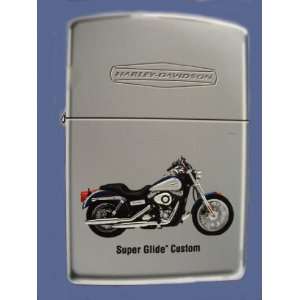   Motor Cycles Super Glide Custom Zippo Lighter