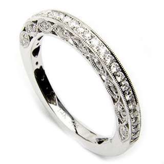 37ct E VS Round Beautiful Diamond Wedding Band Ring  