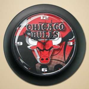    Chicago Bulls High Definition Wall Clock: Sports & Outdoors