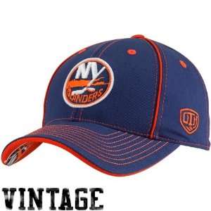 NHL Old Time Hockey New York Islanders Royal Blue Aster Adjustable Hat 
