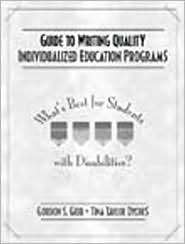 Guide to Writing Quality Individualized Education Programs Whats 