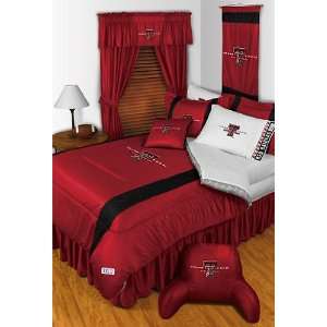  NCAA Texas Tech Red Raiders   5pc BED IN A BAG   Queen 