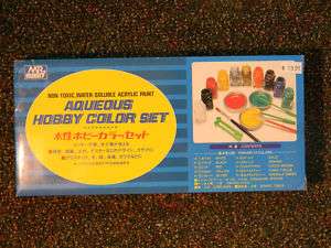 Mr Hobby Aqueous Hobby Color Acrylic Paint Set  