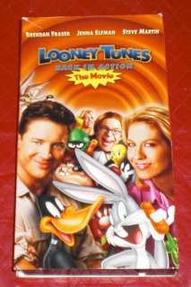 LOONEY TUNES Back in Action The MOVIE VHS comedy  