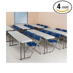 NATIONAL PUBLIC SEATING Lightweight Folding Seminar Tables and Chairs 