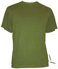 NEW Hemp/Organic Cotton T Shirt   Olive XXL