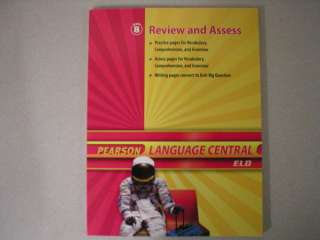 Pearson Language Central Grade 8 ELD Review and Assess book 0133675203 