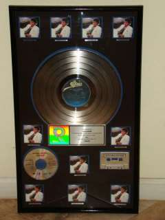 MICHAEL JACKSON THRILLER RIAA CERTIFIED PLATINUM AWARD PLAQUE 