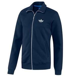NEW Adidas Originals Men BECKENBAUER Track Top Blue Navy Sweater 