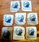Washington 5 Cent Postage Stamps  lot of 8