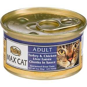 Nutro MAX CAT Turkey & Chicken Liver Saute Gourmet Classics Adult Cat 