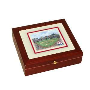  Texas Rangers Ameriquest Field Stadium Mini Desk Box 