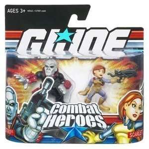  G.I. Joe Combat Heroes 4 Figure Set: Baroness vs. Flint 