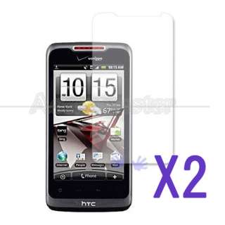 2x Clear Screen LCD Protector Guard Cover for HTC Merge ADR6325  