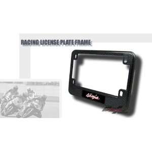    Kawasaki Ninja 250 500 ZX6 Carbon License Plate Frame Automotive