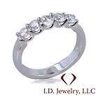 55CTW F SI 7 Stone Diamond Ring 14K items in I.D JEWELRY ONLINE 