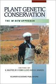 Plant Genetic Conservation The in situ approach, (0412634007), N 