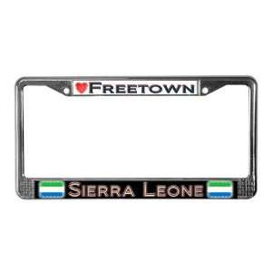  Freetown, SIERRA LEONE   Sierra leone License Plate Frame 