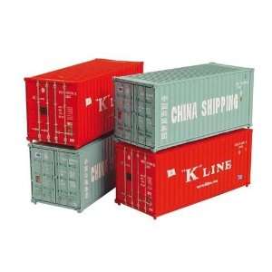  Graham Farish 379 350A Pack 20Ft Containers China Shipping 