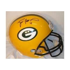  Brett Favre Autographed Green Bay Packers Full Size Deluxe 