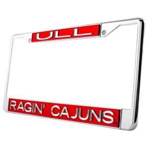 Louisiana Lafayette Ragin Cajuns Laser Frame