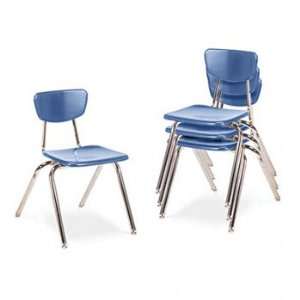  Virco 3000 Series Classroom Chairs CHAIR,STDNT 16 4CT,BBY 