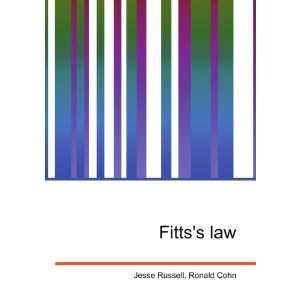  Fittss law Ronald Cohn Jesse Russell Books