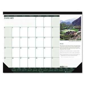   Monthly Desk Pad Calendar, 18 1/2 x 13 (1 Each): Office Products