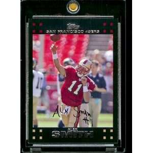   Alex Smith QB   San Francisco 49ers   NFL Trading Cards Sports