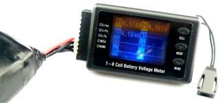 8S Cell Battery Voltage Meter tester BT 024 multiple functions 