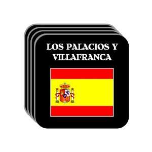 Spain [Espana]   LOS PALACIOS Y VILLAFRANCA Set of 4 Mini Mousepad 