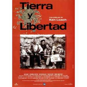  Land and Freedom (1996) 27 x 40 Movie Poster Spanish Style 