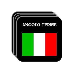  Italy   ANGOLO TERME Set of 4 Mini Mousepad Coasters 