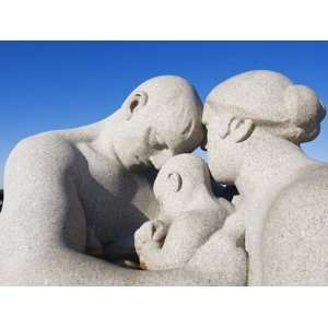 Parent and Child, Stone Sculpture By Emanuel Vigeland, Vigeland Park 