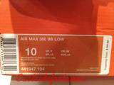 DS NIKE AIR MAX BB LOW MENS SIZE 10 13 NEW LEBRON CHICAGO X CARNIVORE 
