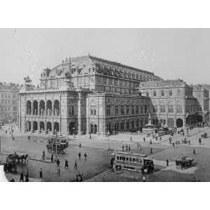  early 1900s photo Austria, Vienna. Opera house