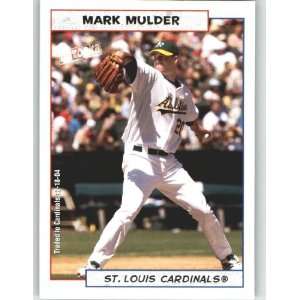  2005 Bazooka Minis #100 Mark Mulder   St. Louis Cardinals 