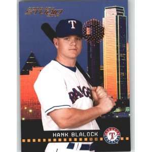  2004 Studio #191 Hank Blalock   Texas Rangers (Baseball 