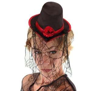  Lets Party By Elope Little Victorian Top Hat / Black   One 