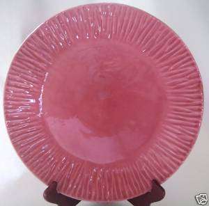 Ceramiche Virginia 1 Round Serving Platter Red Italy  