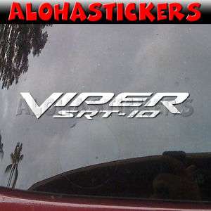 VIPER Vinyl Decal Car Racing Window Sticker V62  