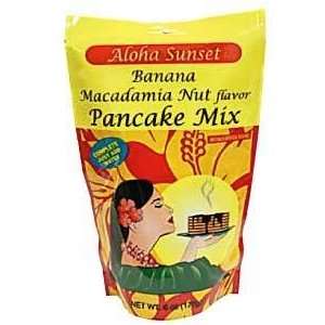 Hawaii Banana Macadamia Nut Pancake Mix 3 Pack:  Grocery 