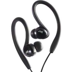  JVC HA EBX5 B SPORT CLIP IN EAR HEADPHONES (BLACK) (HA 
