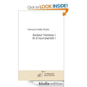Bonjour Verseau  (French Edition) François Marie Noble  