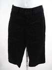 VINCE Black Buckle Detail Cropped Pants Trousers Sz 4  